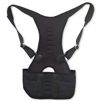 XDH-RTS Adjustable Posture Corrector Back Brace Widen Chest Shoulder Support Corset Men Women Magnetic Lumbar Waist Supports