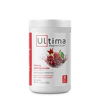 Ultima Replenisher Hydrating Electrolyte Powder, Cherry Pomegrante, 90 Servings, no Sugar, no Carbs, no Calories, Keto, Gluten-Free, Paleo, Non-GMO, Vegan, with Magnesium, Potassium, Calcium