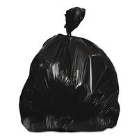 Heritage H4823RK Low-Density Can Liners, 8-10 gal, 0.35 mil, 23 x 24, Black, 500/Carton