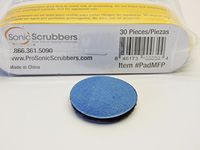 Sonic Scrubbers REPLACEMENT Pads, 30 Pieces, PadMFP, MicroFiber Polishing Pad
