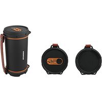 Sylvania SP807-BROWN Hi-Fi Bluetooth Rugged Tube Speaker (Brown)