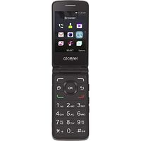 Simple Mobile Carrier-Locked Alcatel MyFlip 4G Prepaid Flip Phone- Black - 4GB - Sim Card Included – GSM