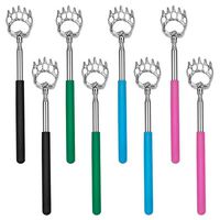 Bear Claw Back Scratcher Extendable, Metal Portable Telescopic Backscratchers with Rubber Handled 8 Pack
