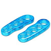 Freecrows - Big Toe Separators + Hand Grip Strengthener Workout - Spiky Massage Ball Set - Blue Gel Foot Stretcher for Fighting Bunions - Hammer Toes Fitness Kit - Pain Relief for Men + Carrying Bag