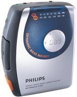 Philips AQ6581 Stereo Radio Cassette Player (Silver)