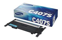 Samsung CLT-C407S Toner Cartridge Cyan for CLP-325W; CLX-3185FW