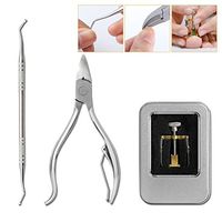 Lucktao Ingrown Toenail Tool,Nail Toenail Tools,Pedicure Manicure Set Parnonychia Toenail Corrector Tool,Professional Heavy Duty Nail Nipper with Handle Tool by Bagvhandbagro