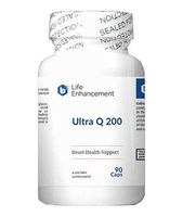 Life Enhancement Ultra Q 200 | Supports Mitochondria and Heart, Brain, Eye, and Muscle Health | 200 mg CoQ10 (Coenzyme Q10) | 90 Servings