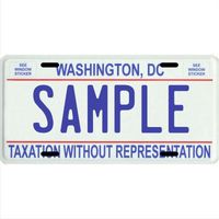 Custom Personalized Metal License Plate Your Name Your State - Choose from All 50 States (Washington D.C, 6" x 12" Standard Thickness (.030"))