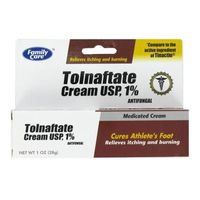 Tolnaftate Cream USP, 1% Antifungal "Compare to the active ingredient of Tinactin®. For Feet (pack Of 48) 1 oz Each