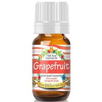 Pure Gold Grapefruit Essential Oil, 100% Natural & Undiluted, 10ml