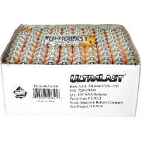 NABC UltraLast ULA100AAAB AAA Size Battery Bulk Value Pack (ULA100AAAB) -