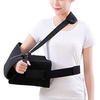 WANG Arm & Shoulder Support Sling Shoulder Immobilizer Elbow Arm Support for Broken Arm,Wrist, Elbow,Shoulder Injury,45°ofabduction,M