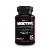 NIGHTSHIFT - Advanced Clinically Proven Natural Muscle Building & Recovery Aid, T Booster & Cortisol Reducing Agent; 90 V Caps, Vegan Friendly