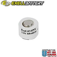 Exell A14PX 3V Alkaline Battery X14, 2MR9, EPX14, V14PX, H-2D, HS-2D, KM-2D, TR-112, TR-122R