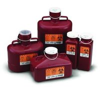 Sharps Container 1.7 Quart QT Rd 185 MEDICAL ACTION INDST INC MMED-ACM185 Case