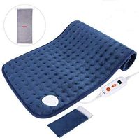 XL Heating Pad, Arealer - Fast-Heating Pad, 6 Heat Settings with Auto-Off, Ultra Soft and Washable, Moist & Dry Heat Therapy Option for Back/Neck/Shoulder Pain Relief(12" x 24")