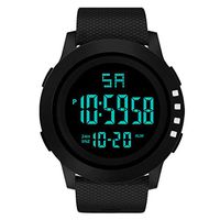 Men's Watches,Fxbar Classic Luxury Men Analog Digital Military Sport LED Waterproof Wrist Watch Dress Watch(White)