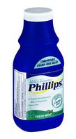 Phillips Milk of Magnesia Fresh Mint Saline Laxative, 12 FZ (Pack of 4)