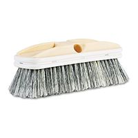 Boardwalk 8410 Polystyrene Vehicle Brush W/Vinyl Bumper, 2 1/2-Inch Bristles, 10-Inch Brush
