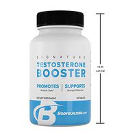 Bodybuilding Signature Testosterone Booster Pills | Natural Energy Stamina Endurance | Increase Muscle Building, Recovery, Health | 120 Tablets