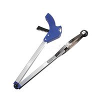Tuliptown Litter Pick Up Tool Foldable Long Arm Reaching Claw Reacher Grabber Tool Easy Reach Picker