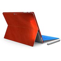 MasiBloom Protective Decal Sticker Protector Laptop Cover Skin for 12.3" 12.3 Inch Microsoft New Surface Pro 6 (2018 Released) (for 12.3" Surface Pro 6, Decal- Red Glossy)