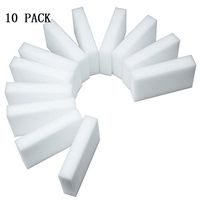 ORYOUGO 10 Pack Magic Eraser Cleaning Pads,Eraser Sponge For All Surfaces - Kitchen-Bathroom-Furniture-Leather-Car-Steel - Just Add Water to Erase All Dirt - Melamine - Universal Cleaner