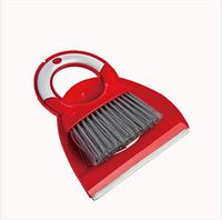 Mini Dustpan And Brush Set, Mini Broom And Dustpan for Tile Table House Floor Key Board Sofa