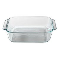 Set of 2 Pyrex 8" Square Baking Dish bundled by Maven Gifts