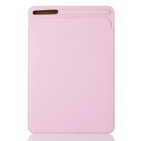 For iPad Pro 11 Case with Pencil Holder,EnjoCho 1PC PU Leather Soft Cover Case for Apple Pencil 2nd & iPad Pro 11inch 2018 (Pink)