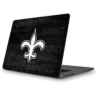 Skinit Decal Laptop Skin for MacBook Pro 13 (2013-15 Retina Display) - Officially Licensed NFL New Orleans Saints Black & White Design