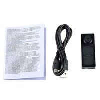 Mini T-Shirt Button Hidden DVR Camera Pinhole Camcorder 30fps Peep Surveillance