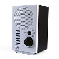 Tyler TSM801 Multi Scape Sleep Sound Relaxation Machine with 6 Nature Sounds and Auto-Off Timer, White