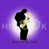 Hi-Look Microfiber Cleaning Cloth - Purple Bari Sax