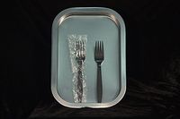 Black Heavy Weight Polypropylene Plastic Forks (Case of 2000)