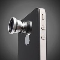 Generic Magnetic 0.67X Wide Angle/Macro Lens Designed for Apple iPhone 4 iPhone 4S iPod Nano 5 iPad