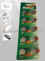 New T&E 10Pcs Ag13 Lr44 357 Sr44Sw Alkaline Battery