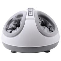 Koval Inc. Foot Massager Heat Kneading Rolling Calves Ankle w/Remote White