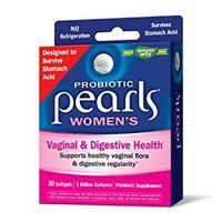 Nature's Way Probiotic Pearls Women's, Vaginal and Digestive Health, 30 Softgels. Pack of 2