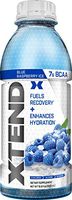 Scivation Xtend On The Go, Branched Chain Amino Acids, Bcaas, Zero Sugar Hydration & Muscle Recovery Drink with Electrolytes, Blue Raspberry Ice, 16.9 Oz Bottles (Pack of 12)