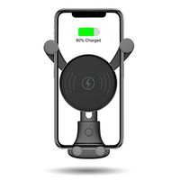 10W Wireless Charger, Wireless Fast Car Mount, Air Vent Phone Holder, 10W Compatible for Samsung Galaxy S9, S9+, S8, S8+,Note 8, 7.5W Compatible for iPhone X