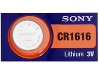 One (1) X Sony CR1616 Lithium Coin Cell Battery 3v Blister Packed