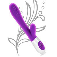 Personal Handheld Wand Massager Powerful Magic, Cordless, Rechargeable, Waterproof - Upgraded 7 Speeds 49 Patterns (Purple)