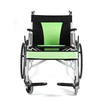 YIYIXIN Folding Self Propel Wheelchair,Lightweight Comfortable Portable Propelled Transit Travel Puncture Proof Wheels 100Kg Capacity