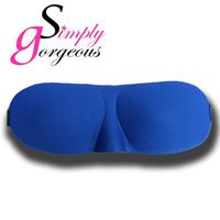Simply Gorgeous Luxurious 3D Sleep Eye Mask - Blue