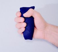 Skil-Care Cushion Grip, Polyester Pile / Cloth, Blue