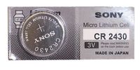 Micro CR2430 Lithium Button Coin Cell for Watches, Calculators and Electronic Devices