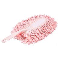 Car Feather Duster 13.8inch Large Microfiber Duster Wash Car Mop Duster with Stainless Steel Extendable Handle