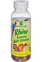 Nutrition Now Rhino Gummy Bear Chewable Vitamins 190 Sour Gummies